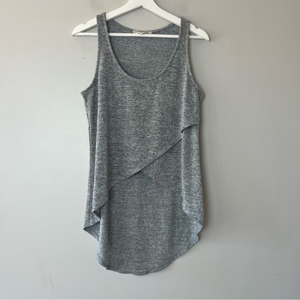 Express One Eleven Gray Hi-Low‎ Tank Medium